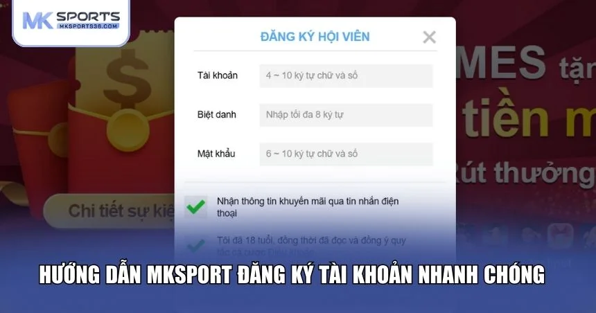 Hướng dẫn đăng ký tài khoản nhanh chóng trong 1 phút